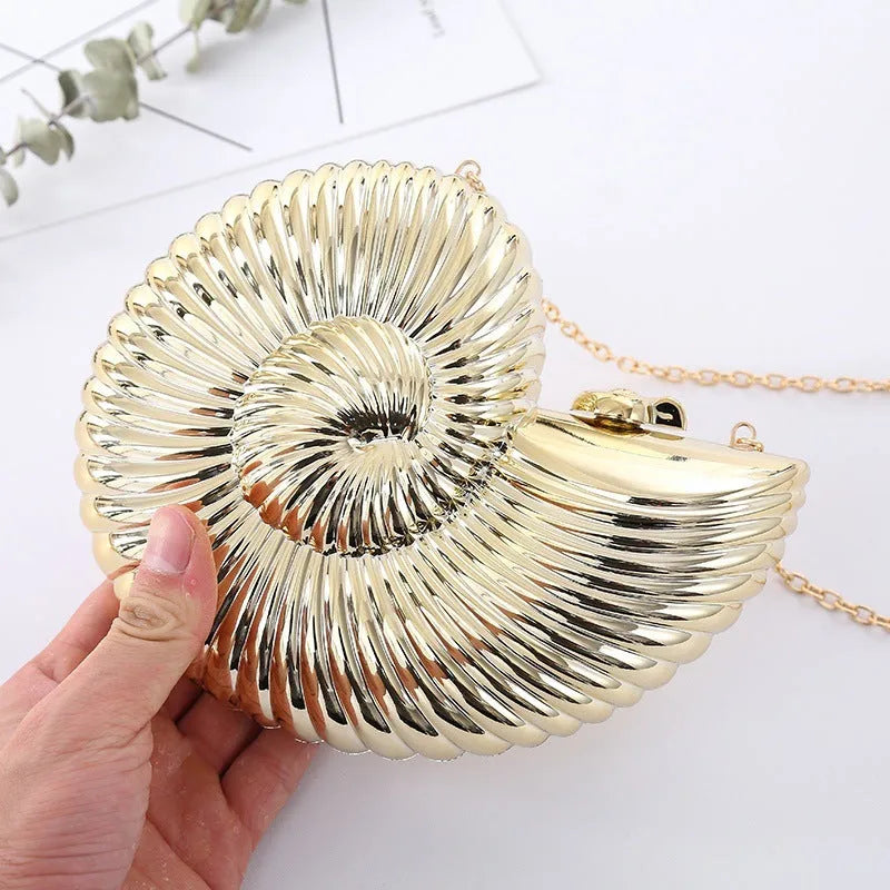 Ladies New Conch Fashion Clutch - Bellarte Enchanté Ladies New Conch Fashion Clutch